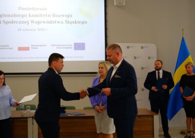 Inauguracyjne posiedzenie Regionalnego Komitetu Rozwoju Ekonomii Społecznej Województwa Śląskiego