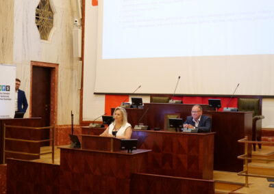 Uroczyste rozdanie zaświadczeń ukończenia szkoleń dla pracowników centrum usług społecznych