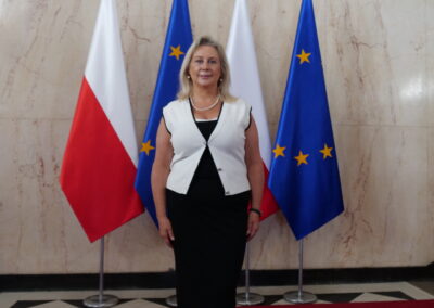 Uroczyste rozdanie zaświadczeń ukończenia szkoleń dla pracowników centrum usług społecznych