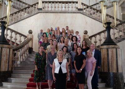 Uroczyste rozdanie zaświadczeń ukończenia szkoleń dla pracowników centrum usług społecznych