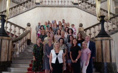 Uroczyste rozdanie zaświadczeń ukończenia szkoleń dla pracowników centrum usług społecznych