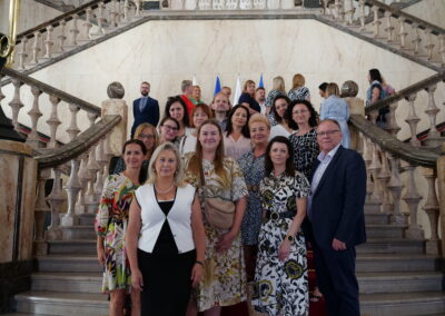 Uroczyste rozdanie zaświadczeń ukończenia szkoleń dla pracowników centrum usług społecznych