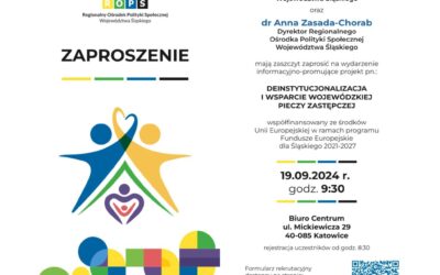 Wydarzenie informacyjno – promujące projekt „Deinstytucjonalizacja i wsparcie wojewódzkiej pieczy zastępczej”