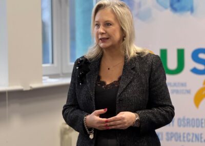 Spotkanie partnerów projektu „CUS – nowe spojrzenie na usługi społeczne” dr Anna Zasada-Chorab