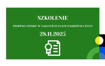 „Pierwsza pomoc w&nbsp;wybranych stanach zagrożenia życia” Katowice, dn.&nbsp;28.11.2025&nbsp;r.
