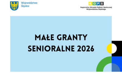 AKTUALIZACJA: Małe Granty Senioralne 2026