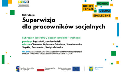 Rekrutacja na superwizję dla pracowników socjalnych – subregion centralny, obszar centralno – wschodni