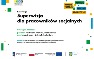 Rekrutacja na superwizję dla pracowników socjalnych – subregion zachodni
