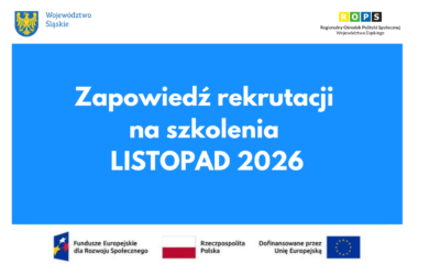 Szkolenia | Rekrutacja na&nbsp;listopadowe szkolenia ROPS WSL