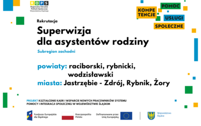 Rekrutacja na superwizję dla asystentów rodziny – subregion zachodni