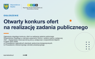 Otwarty konkurs ofert na&nbsp;realizację zadania publicznego
