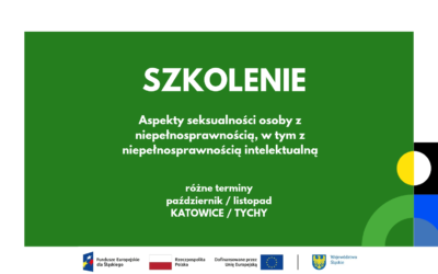 Szkolenie | Aspekty seksualności osoby z&nbsp;niepełnosprawnością, w&nbsp;tym z&nbsp;niepełnosprawnością intelektualną – październik / listopad (różne terminy), Katowice / Tychy
