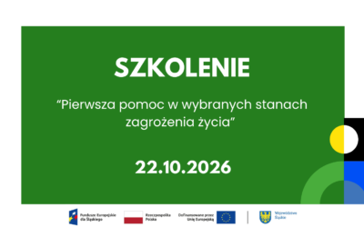 Szkolenie | „Pierwsza pomoc w wybranych stanach zagrożenia życia” Katowice, 22.10.2026 r.