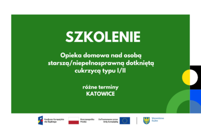Szkolenie | Opieka domowa nad&nbsp;osobą starszą /niepełnosprawną dotkniętą cukrzycą typu I/II – różne terminy, Katowice